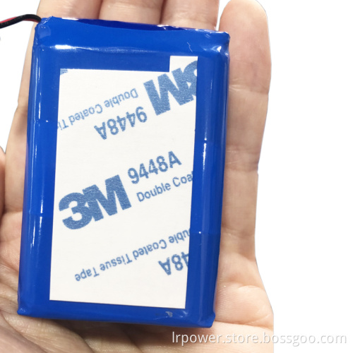 Custom 204059 5400mah 5.4ah 3.7v Lithium Polymer Battery